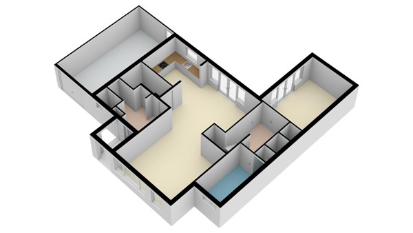 Floorplan - Marcus Aurelius 23, 6121 NX Born